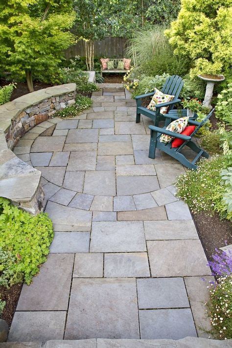 100 Circular Patios Ideas Circular Patio Backyard Backyard Landscaping