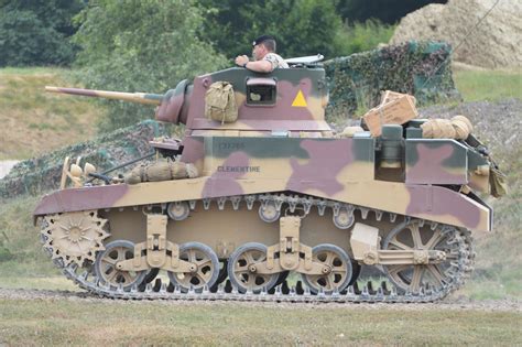 M3a1 Stuart Click On Image To Enlarge M3 Stuart Vintage Tank