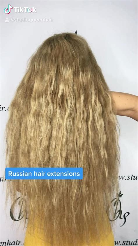 Russian Curly Hair Extensions ️ Video Hair Extensions Hair Styles Buy Hair Extensions