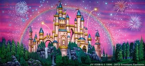 Backdrop Fy 035b S Fairy Tale Castle 1b Backdrops Fairytale Castle