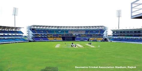 Saurastra Cricket Association Stadium Rajkot India In 2020 Stadium