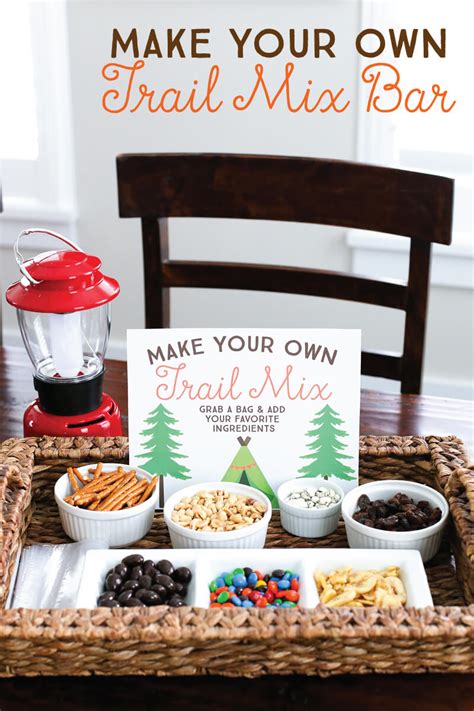 Besides, you will get the amazing health benefits of eating fresh nuts that are not processed. How to Set Up a DIY Trail Mix Bar by The Littles and Me
