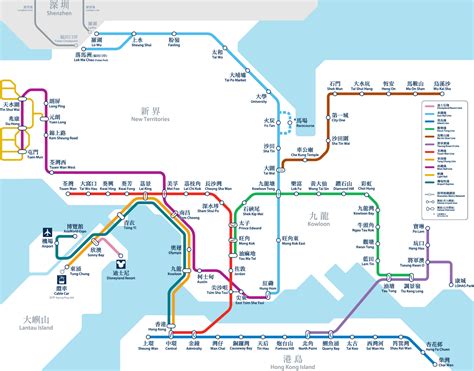 Hong Kong Mtr Map Hk Property Price Around Mtr Stations Spacious