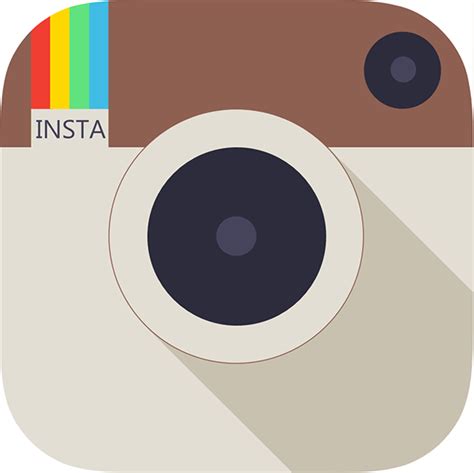 Instagram Flat Icon On Behance
