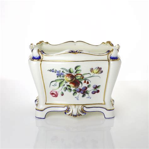 A Soft Paste Sèvres Porcelain Flower Vase 1766 Adrian Sassoon