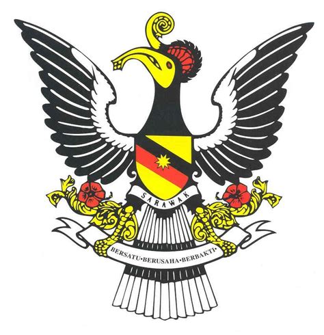 © © all rights reserved. Sarawak Government Almanac 2018 | Sarawak, Coat of arms ...