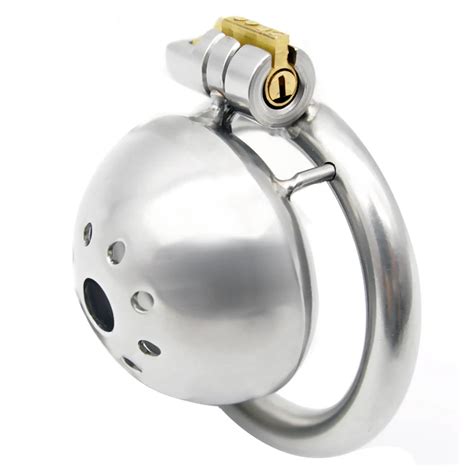 Stainless Steel Male Chastity Device Small Cock Cage Aliexpress