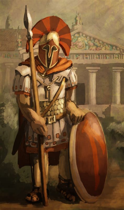 Spartan Hoplite By Lordgood On Deviantart