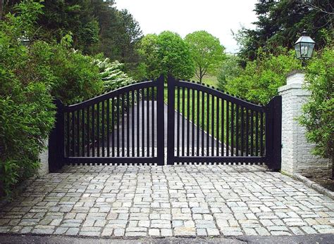 Driveway gates enhance your life in many ways including: Tri State Gate | House gate design, Entrance gates ...