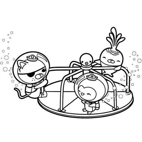 Octonauts: Coloring Pages & Books - 100% FREE and printable!