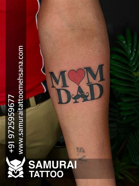 Update 81 Mom Dad Heart Tattoo Latest Ineteachers