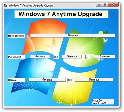 Windows Anytime Upgrade Key Generator Windows 7 Ultimate Heavenlyattorney