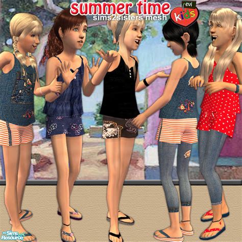The Sims Resource Evi Summer Set