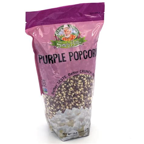 Cousin Willies Simply Better Exclusive Purple Popcorn Kernels Case Of