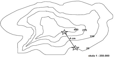 Oleh karena itu peta kontur disebut peta kontur , karena hanya garis besar umum dari berbagai objek geografis yang ditandai pada mereka. BIS A GEO: RUMUS : SKALA KONTUR, KONTUR INTERVAL, DAN ...