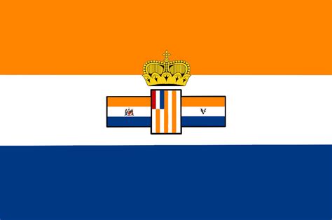 a united dutch kingdoms flag designed by me inspired by the old sa flag r vexillology