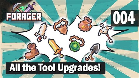 Forager All The Tool Upgrades Youtube