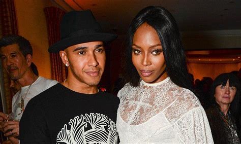 Lewis Hamilton Cosies Up To Naomi Campbell At Bash In London Lewis
