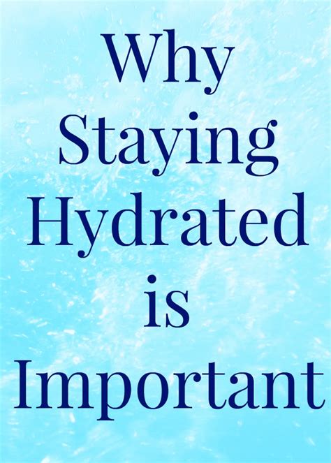 Why Staying Hydrated Is Important The Nutritionist Reviews