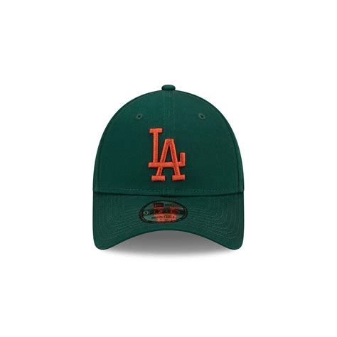 Official New Era League Essential La Dodgers Dark Green 9forty Cap