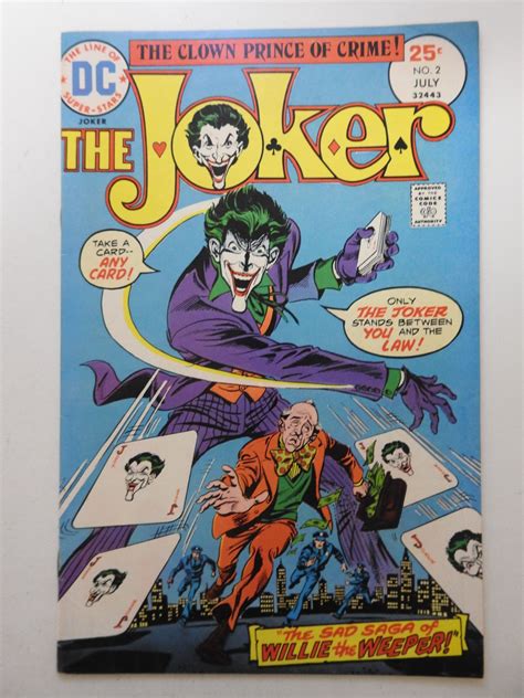The Joker 2 1975 Willie The Weeper Sharp Finevf Condition