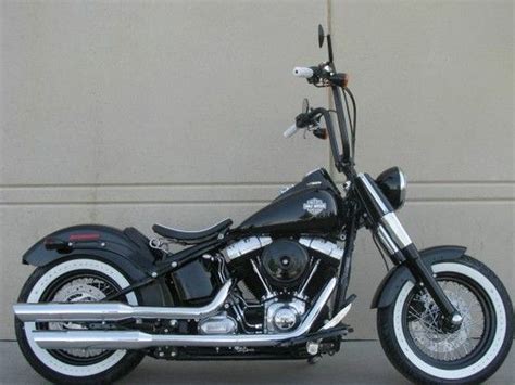 Custom Harley Davidson Softail With Ape Hangers Apehangers Pinterest