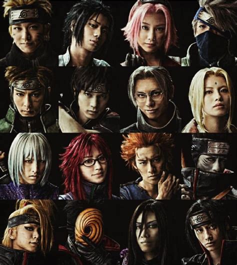 Pics Live Spectacle Naruto Stage Musical 2017 Actors And Actresses R