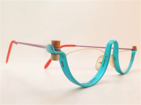 vintage 80s gail spence design eyeglasses frames mod no 1 3200 made in denmark ebay
