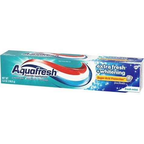 Aquafresh Extra Fresh Whitening Fresh Mint Fluoride Toothpaste Hy