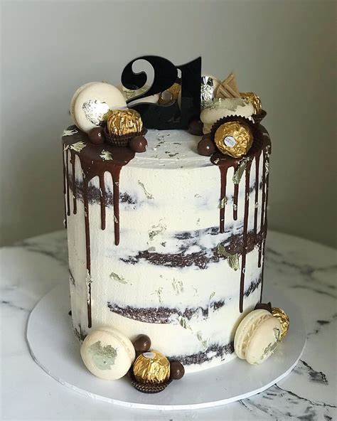 [new] the 10 best desserts today with pictures 21 and fabulous semi naked chocolate cake
