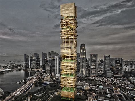 Forget Wood Skyscrapers Check Out These Stunning Bamboo High Rise