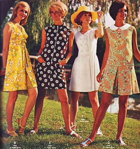 Wards 69 Ss Summer Dresses Sixties Fashion 60s And 70s Fashion 60s