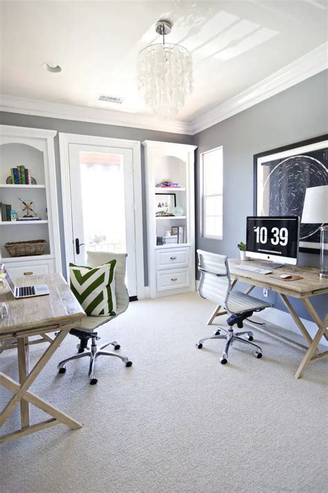 24 Creative Workspaces For Two The Home Office