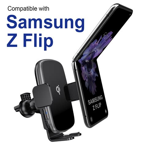 15w Fast Charging Wireless Car Charger For Samsung Z Flip 3 Fold 3