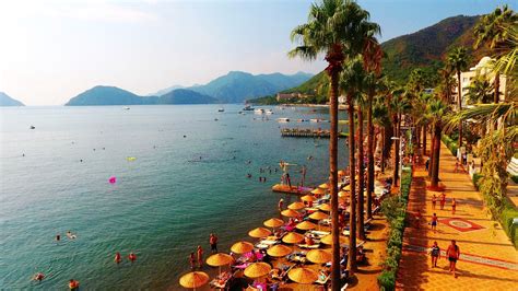 The Magnificent Beach And Sparkling Water Of Marmaris Magnificent Most Beautiful Marmaris