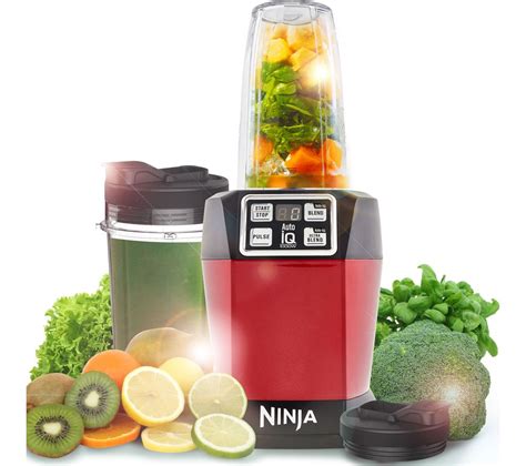 Choose the device you need below and download any of the presented ninja kitchen appliance manuals for free. Buy NINJA BL480UKMR Blender - Metallic Red | Free Delivery ...