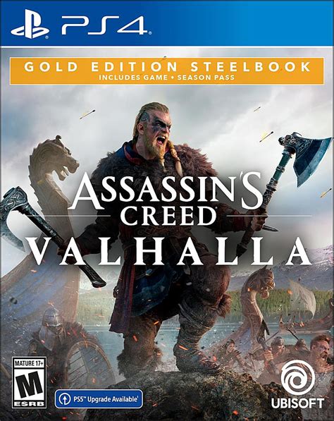 Best Buy Assassin S Creed Valhalla Gold Edition SteelBook PlayStation