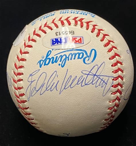 Lot Detail 500 Hr Signed Baseball 8 Signatures Mickey Mantle Ted