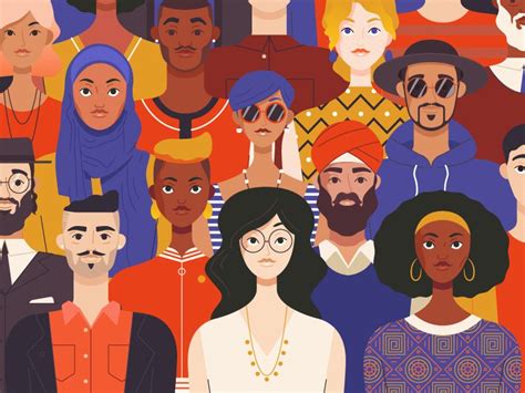 Diversity By Nick Slater Art And Illustration People Illustration