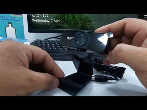 Hp W P Fps Fhd Webcam Built In Dual Digital Mic Review And Unboxing Youtube