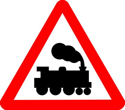 Järnvägskorsning Trafik Tecken Gratis Vektorgrafik På Pixabay Pixabay