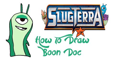 How To Draw Boon Doc Slugterra Youtube
