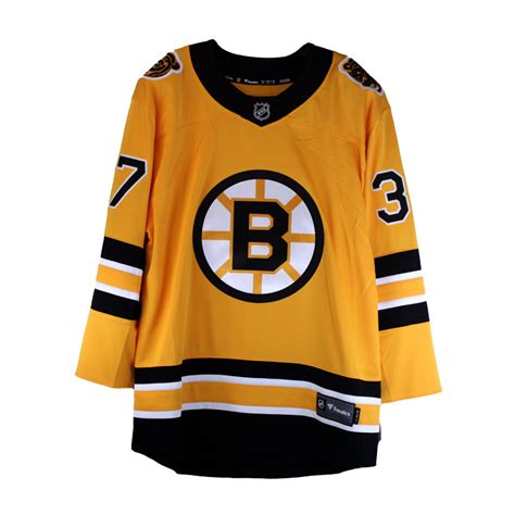 Boston Bruins Reverse Retro Jersey Yellowblack Patrice Bergeron