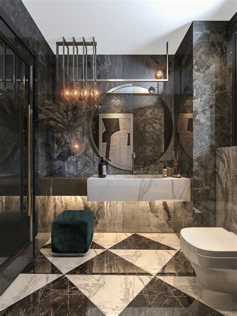 Luxurious Guest Toilet On Behance
