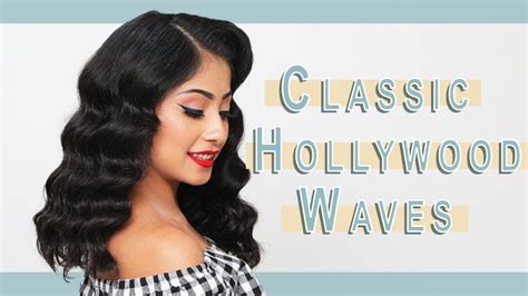 Glam Hollywood Waves Hair Tutorial Ipsy Mane Event Youtube