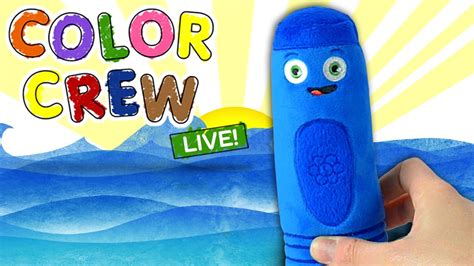 Learn Colors With Color Crew Soft Toys For Kids All Of The Colors
