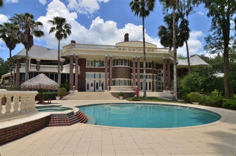 Stunning Lakefront Avila Mansion In Florida