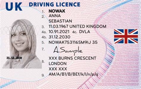 New Uk Driving Licence Card Dokumencik