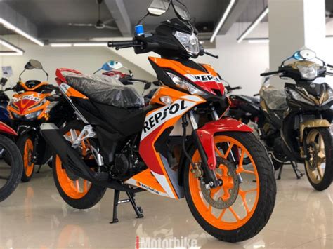 The largest motorcycle dealer that offer shop loan in malaysia. 2020 Honda RS150R Repsol, RM10,100 - Orange Honda, New ...