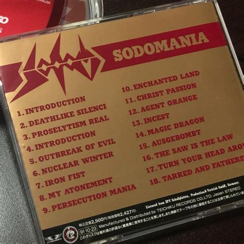 Sodom Sodomania Album Photos View Metal Kingdom